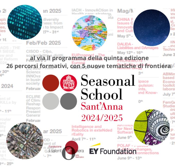 Seasonal School 2024/2025: 26 percorsi formativi